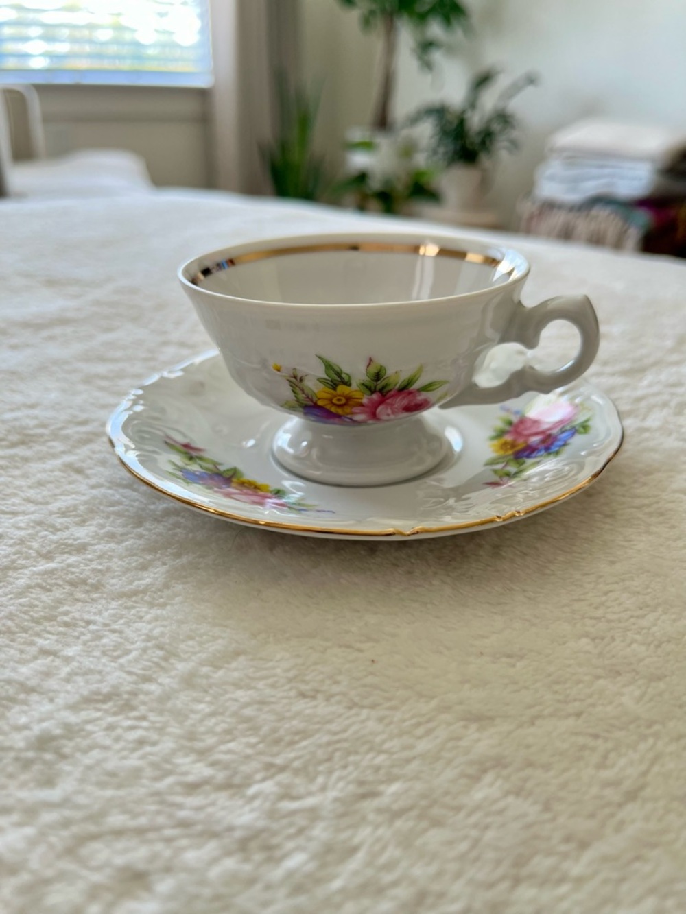Demitasse Tea Cups and Saucers - Picture 10 of 13